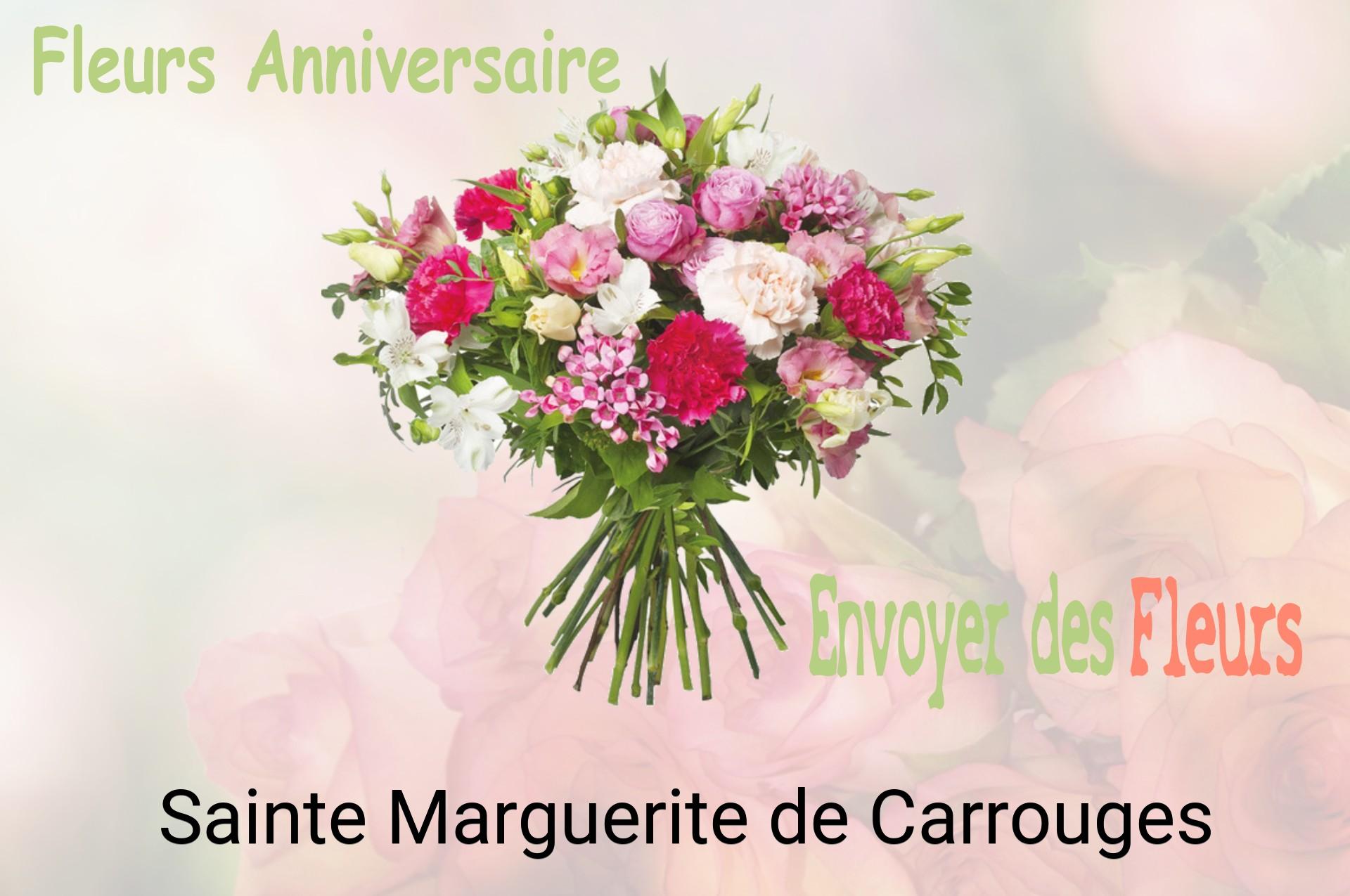 Bouquet de fleurs d’anniversaire livré à Sainte-Marguerite-de-Carrouges