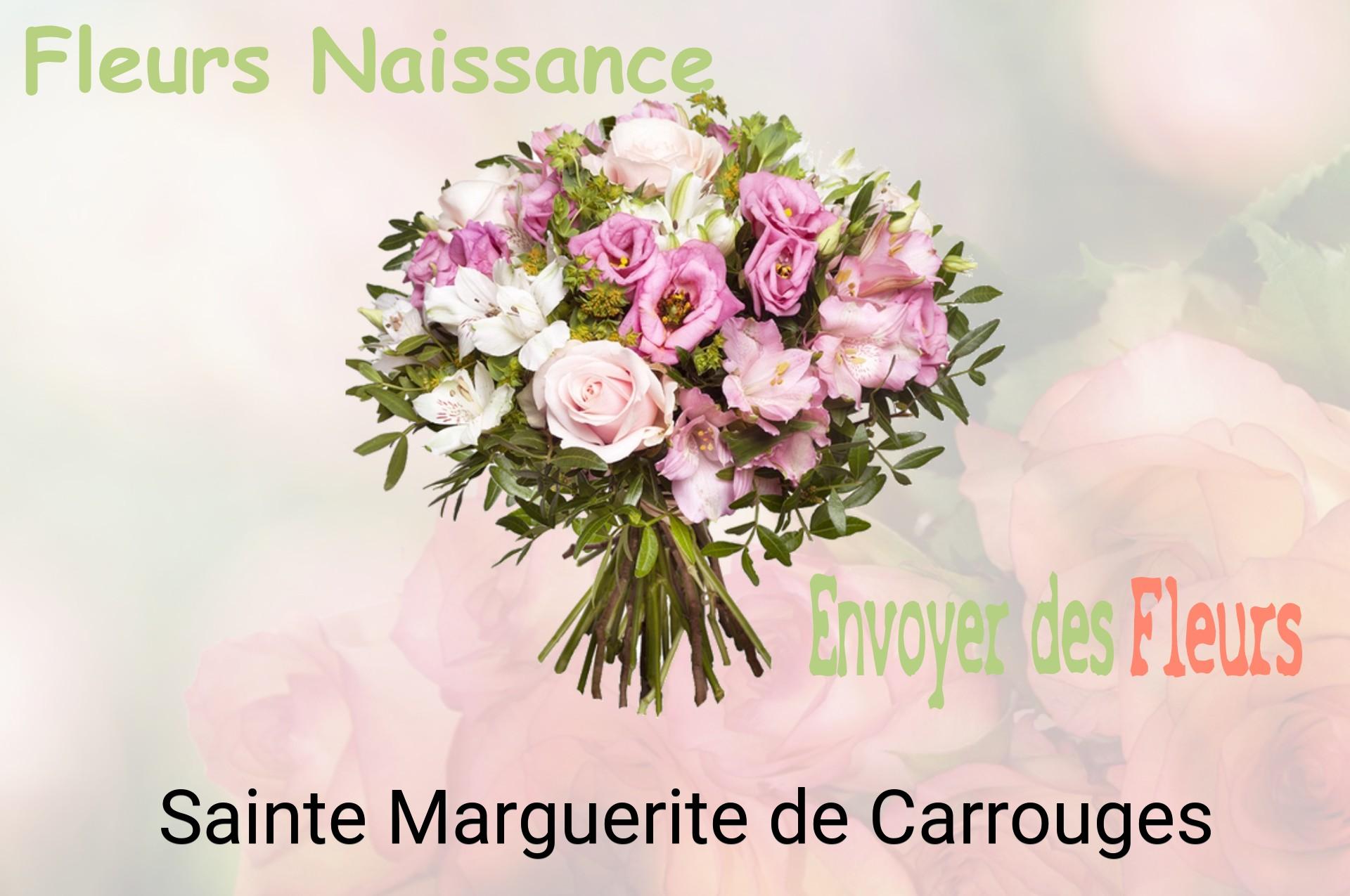 Bouquet de fleurs de naissance livré à Sainte-Marguerite-de-Carrouges