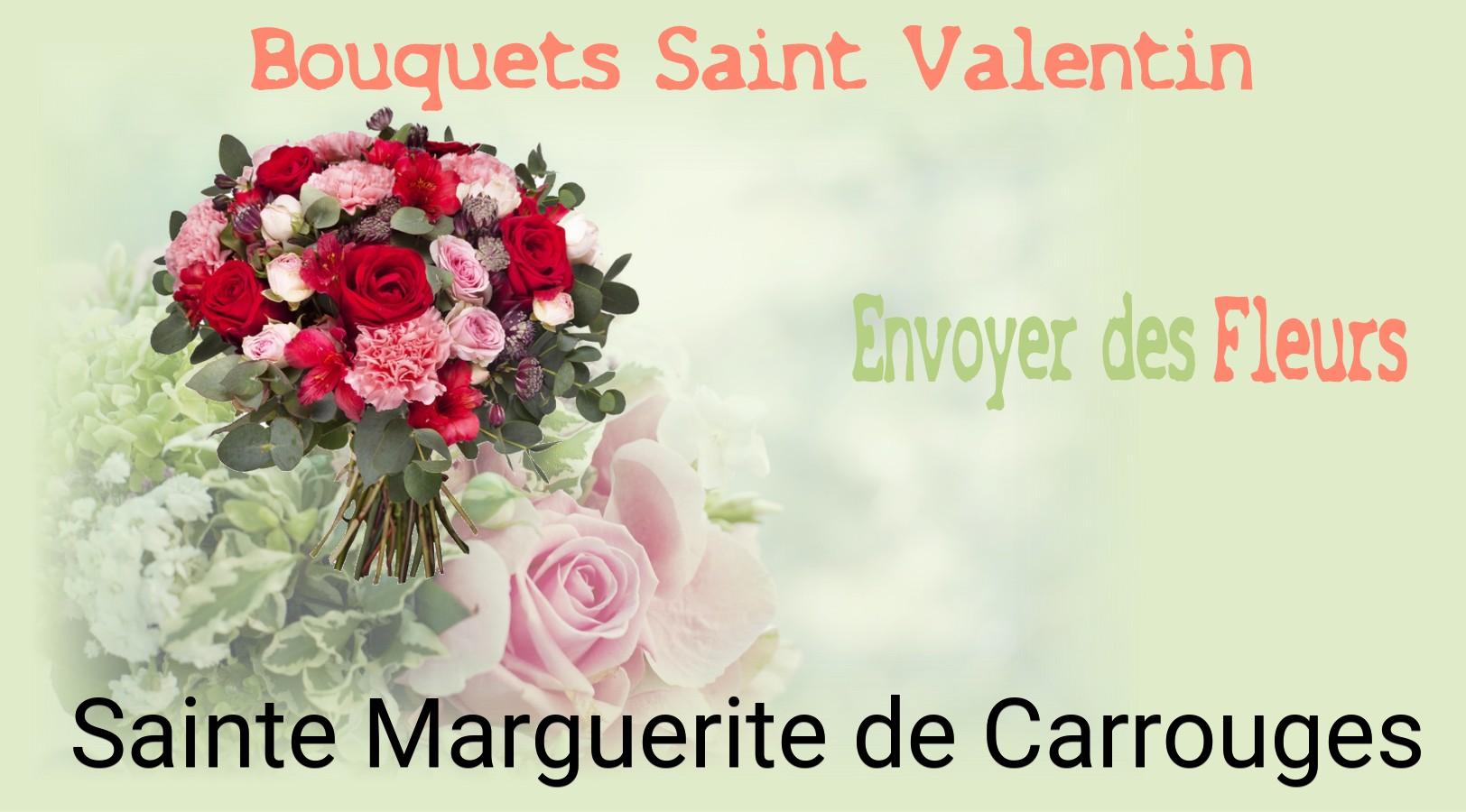 Roses de Saint-Valentin livrées à Sainte-Marguerite-de-Carrouges
